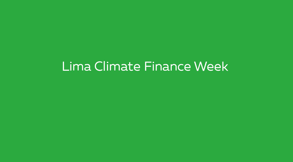 Lima-Climate-Finance-Week